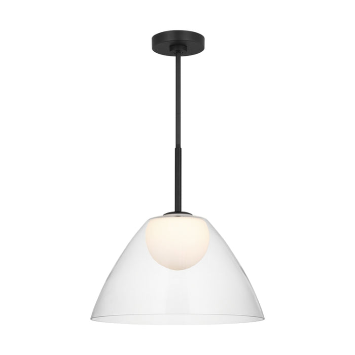 Visual Comfort DJP1251 Suma 1-lt 16" Medium Pendant - Midnight Black