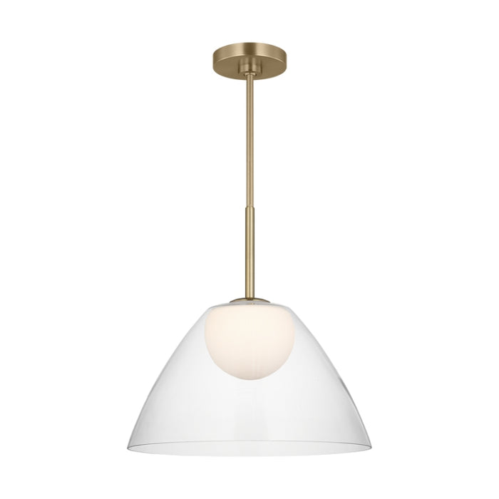 Visual Comfort DJP1251 Suma 1-lt 16" Medium Pendant - Satin Brass