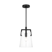 Visual Comfort DJP1261 Crofton 1-lt 8" Small Pendant - Midnight Black