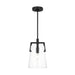 Visual Comfort DJP1261 Crofton 1-lt 8" Small Pendant - Midnight Black