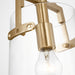 Visual Comfort DJP1261 Crofton 1-lt 8" Small Pendant - Satin Brass