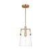 Visual Comfort DJP1261 Crofton 1-lt 8" Small Pendant - Satin Brass