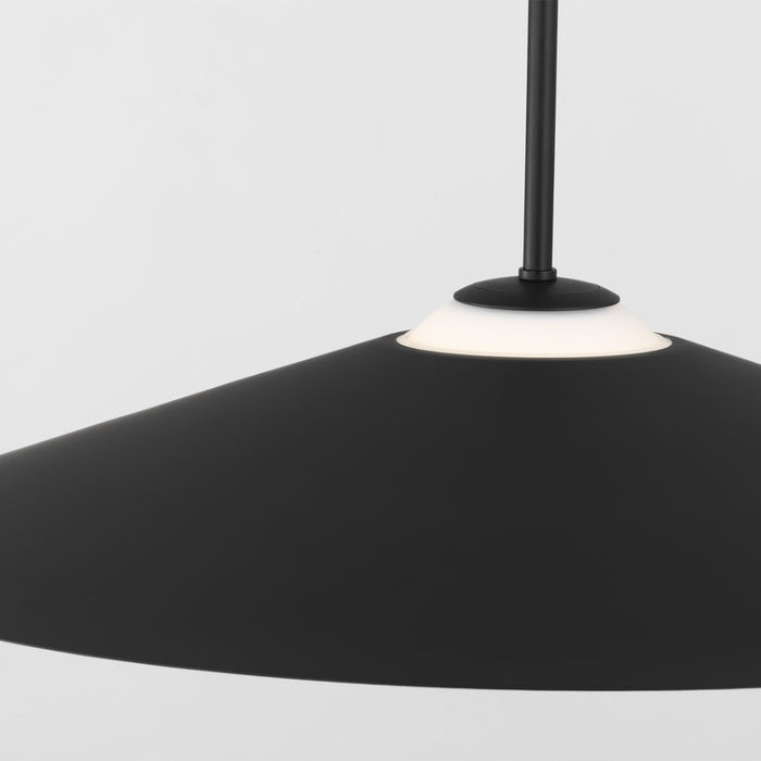 Visual Comfort DJP1281 Astra 1-lt 24" LED Medium Pendant - Midnight Black