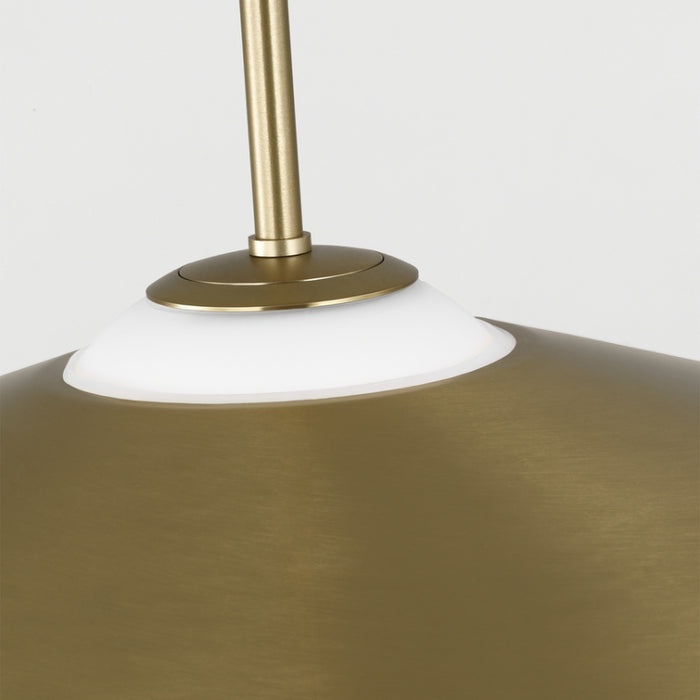 Visual Comfort DJP1281 Astra 1-lt 24" LED Medium Pendant - Satin Brass
