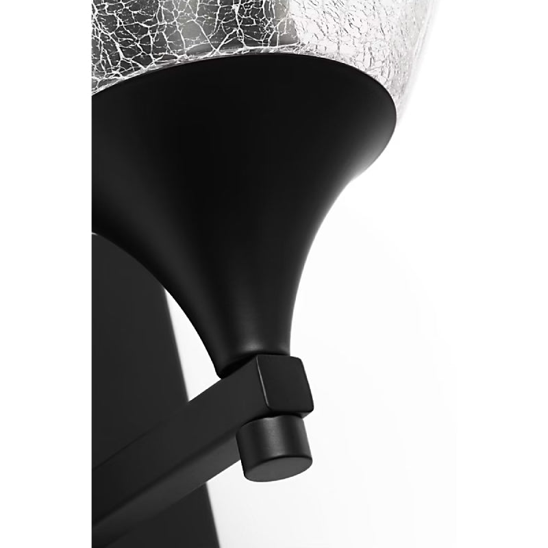 Visual Comfort DJV1021 Toffino 1-lt 9" Tall Small Wall Sconce - Midnight Black/Clear Glass