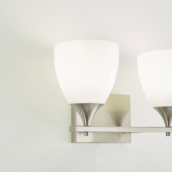 Visual Comfort DJV1022 Toffino 2-lt 16" Vanity Light - Brushed Steel