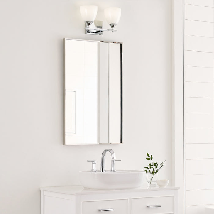 Visual Comfort DJV1022 Toffino 2-lt 16" Vanity Light - Chrome