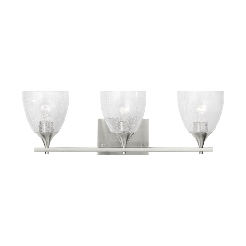 Visual Comfort DJV1023 Toffino 3-lt 26" Vanity Light - Brushed Nickel