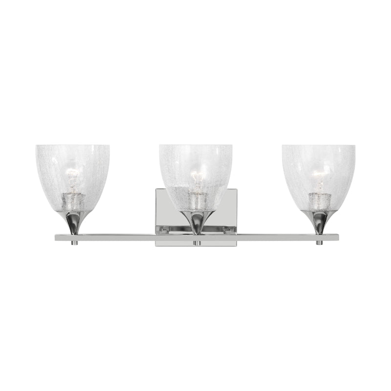 Visual Comfort DJV1023 Toffino 3-lt 26" Vanity Light - Chrome