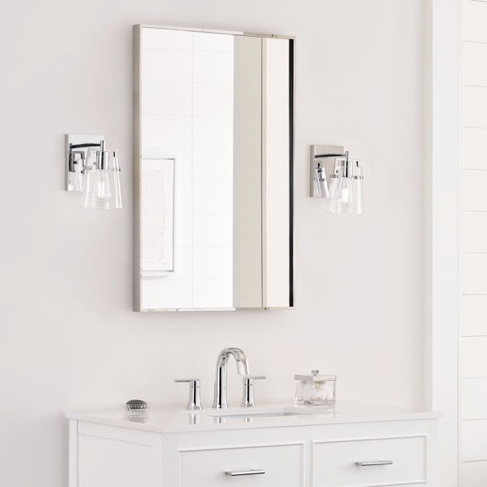 Visual Comfort DJV1031 Crofton 1-lt 9" Tall Small Wall Sconce - Chrome