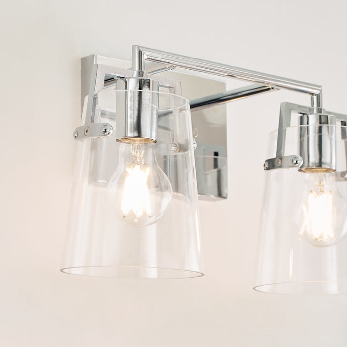 Visual Comfort DJV1032 Crofton 2-lt 15" Vanity Light - Chrome