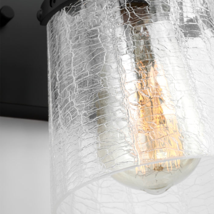 Visual Comfort DJV1033 Crofton 3-lt 24" Vanity Light - Clear Crackle Glass