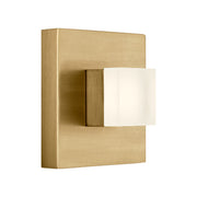 Visual Comfort DJV1041-L1 Brander 1-lt 5" LED Bath Sconce - Satin Brass
