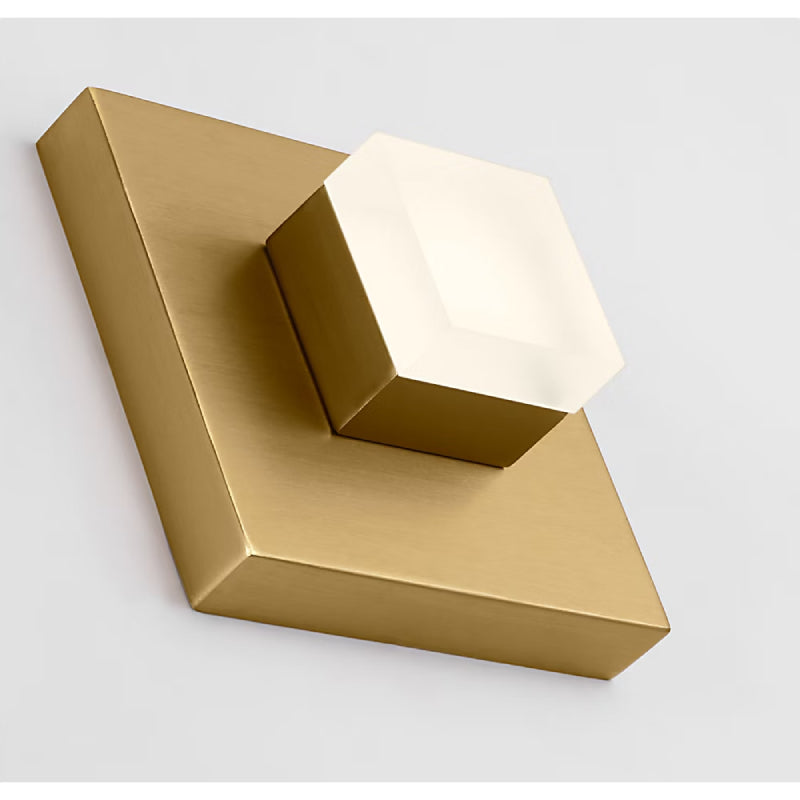 Visual Comfort DJV1041-L1 Brander 1-lt 5" LED Bath Sconce - Satin Brass