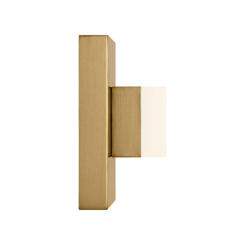 Visual Comfort DJV1041-L1 Brander 1-lt 5" LED Bath Sconce - Satin Brass