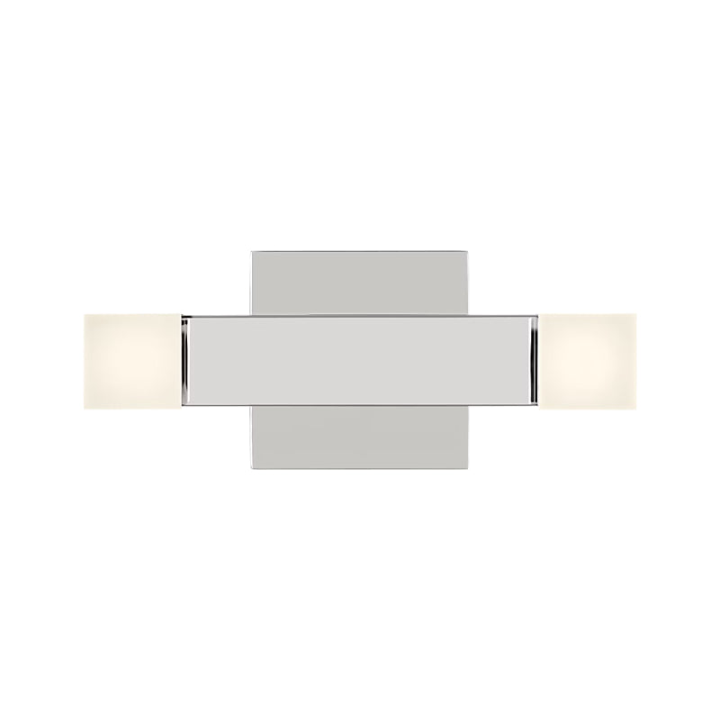 Visual Comfort DJV1051-L1 Brander 2-lt 11" LED Medium Vanity Light - Chrome