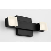 Visual Comfort DJV1051-L1 Brander 2-lt 11" LED Medium Vanity Light - Midnight Black