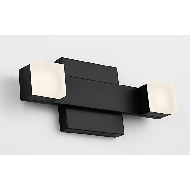 Visual Comfort DJV1051-L1 Brander 2-lt 11" LED Medium Vanity Light - Midnight Black
