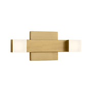 Visual Comfort DJV1051-L1 Brander 2-lt 11" LED Medium Vanity Light - Satin Brass