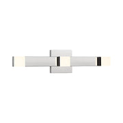 Visual Comfort DJV1061-L1 Brander 3-lt 21" Tall LED Bath Sconce - Chrome