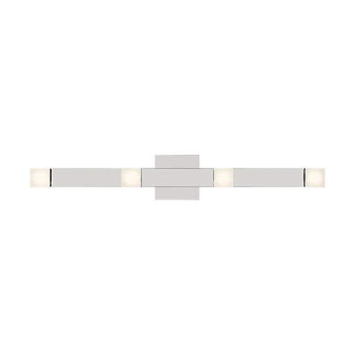Visual Comfort DJV1071-L1 Brander 4-lt 30" LED Extra Large Bath Vanity Sconce - Chrome