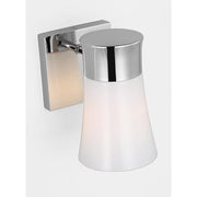Visual Comfort DJV1081 Roy 1-lt 7" Tall Small Bath Vanity Light - Chrome
