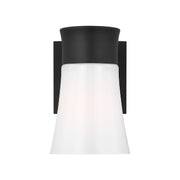 Visual Comfort DJV1081 Roy 1-lt 7" Tall Small Bath Vanity Light - Midnight Black