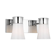 Visual Comfort DJV1082 Roy 2-lt 15" Bath Vanity Sconce - Chrome