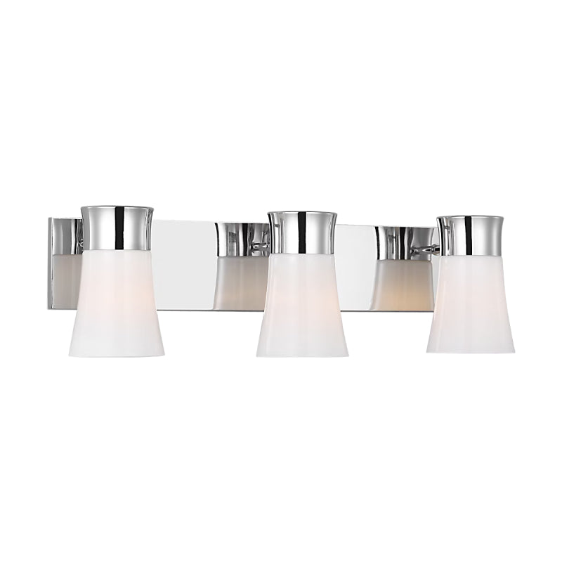 Visual Comfort DJV1083 Roy 3-lt 15" Large Bath Vanity Sconce - Chrome