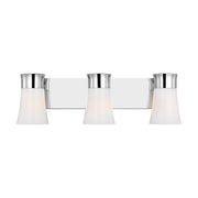 Visual Comfort DJV1083 Roy 3-lt 15" Large Bath Vanity Sconce - Chrome
