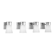 Visual Comfort DJV1084 Roy 4-lt 32" Bath Vanity Sconce - Chrome