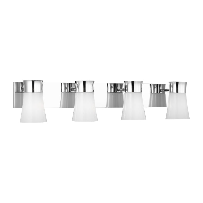 Visual Comfort DJV1084 Roy 4-lt 32" Bath Vanity Sconce - Chrome
