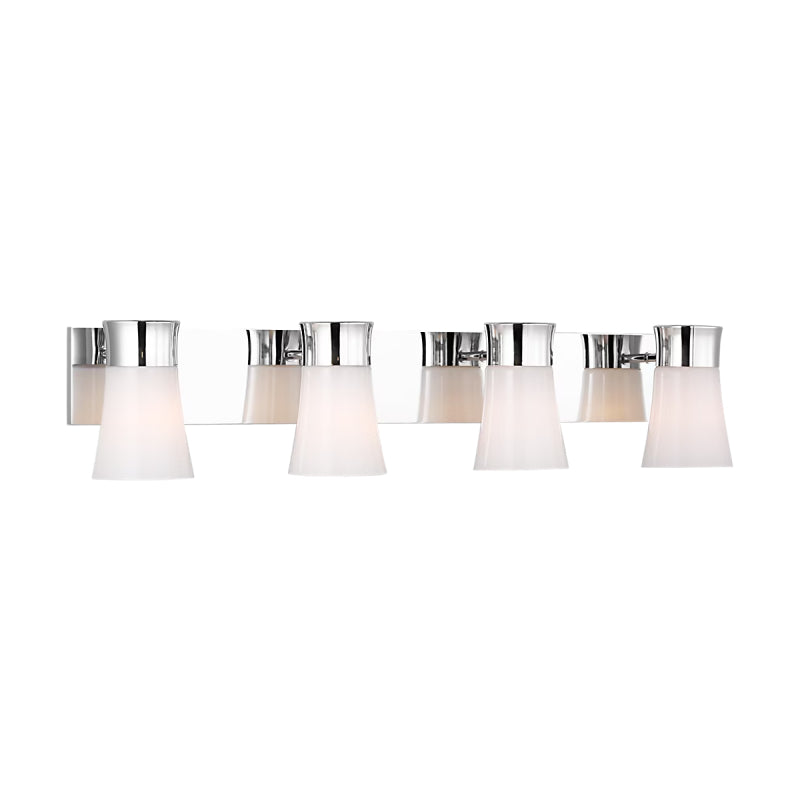 Visual Comfort DJV1084 Roy 4-lt 32" Bath Vanity Sconce - Chrome