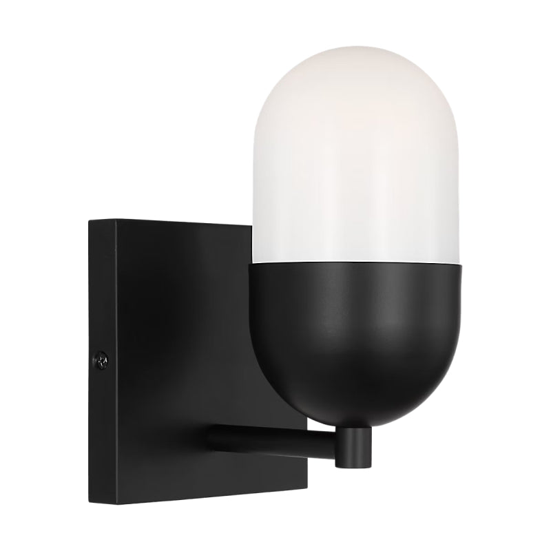 Visual Comfort DJV1091 Foster 1-lt 8" Vanity Light - Midnight Black