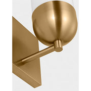 Visual Comfort DJV1091 Foster 1-lt 8" Vanity Light - Satin Brass