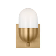 Visual Comfort DJV1091 Foster 1-lt 8" Vanity Light - Satin Brass