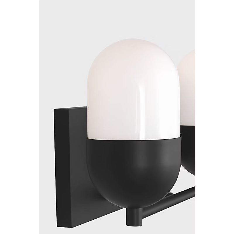 Visual Comfort DJV1092 Foster 2-lt 13" Medium Vanity Light - Midnight Black