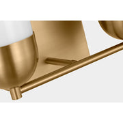 Visual Comfort DJV1092 Foster 2-lt 13" Medium Vanity Light - Satin Brass