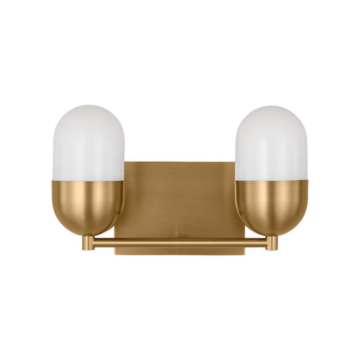Visual Comfort DJV1092 Foster 2-lt 13" Medium Vanity Light - Satin Brass