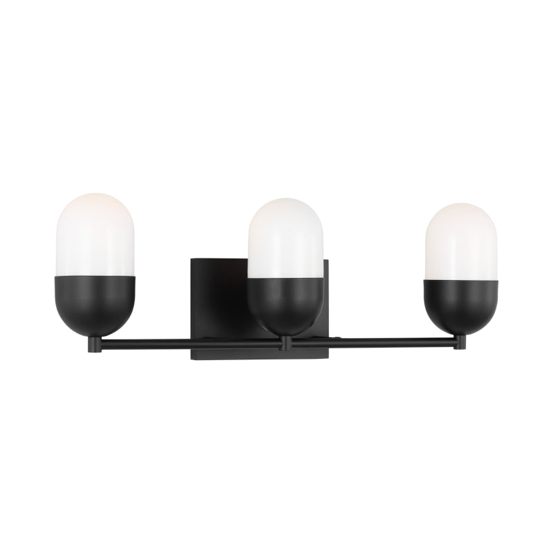 Visual Comfort DJV1093 Foster 3-lt 22" Bath Sconce - Midnight Black