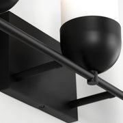 Visual Comfort DJV1093 Foster 3-lt 22" Bath Sconce - Midnight Black