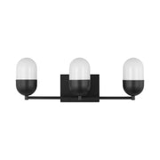 Visual Comfort DJV1093 Foster 3-lt 22" Bath Sconce - Midnight Black