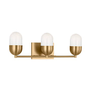 Visual Comfort DJV1093 Foster 3-lt 22" Bath Sconce - Satin Brass