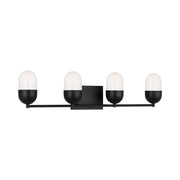 Visual Comfort DJV1094 Foster 4-lt 31" Extra Large Vanity Light - Midnight Black