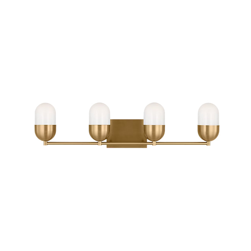 Visual Comfort DJV1094 Foster 4-lt 31" Extra Large Vanity Light - Satin Brass