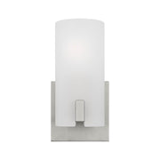 Visual Comfort DJV1101 Rhode 1-lt 10" Tall Small Vanity Light - Brushed Steel