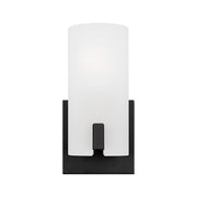 Visual Comfort DJV1101 Rhode 1-lt 10" Tall Small Vanity Light - Midnight Black