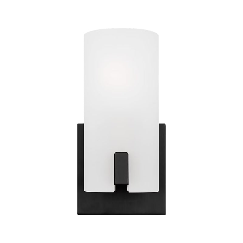 Visual Comfort DJV1101 Rhode 1-lt 10" Tall Small Vanity Light - Midnight Black