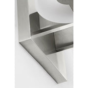 Visual Comfort DJV1102 Rhode 2-lt 12" Medium Vanity Light - Brushed Steel
