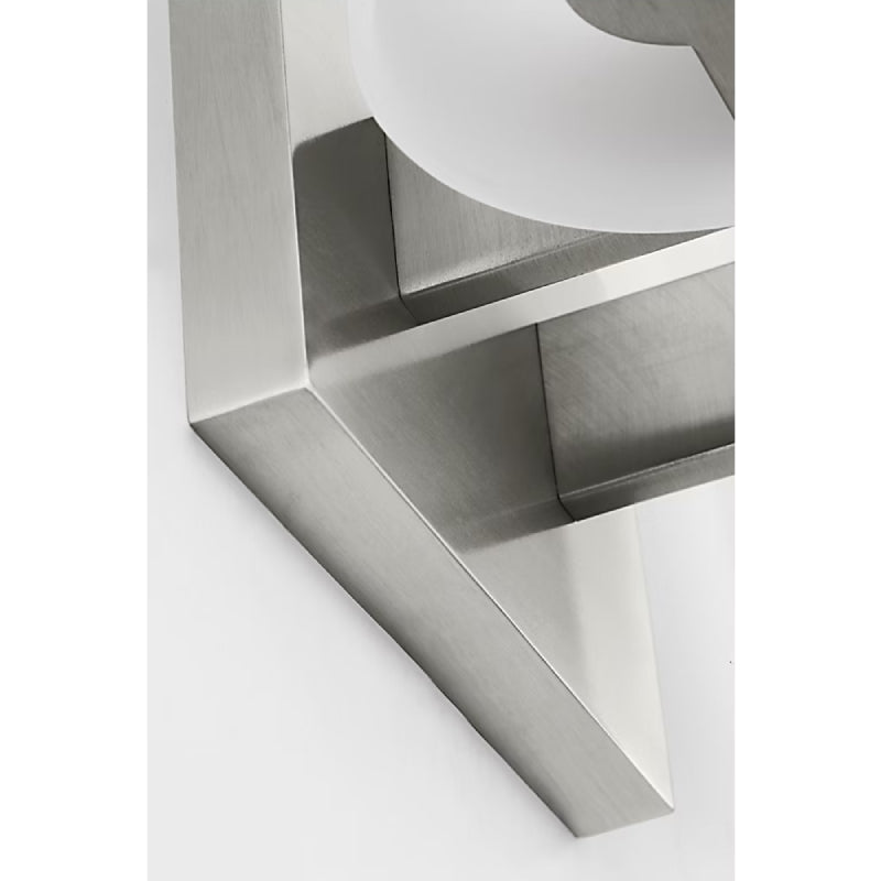Visual Comfort DJV1102 Rhode 2-lt 12" Medium Vanity Light - Brushed Steel